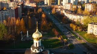 Сосновый Бор. Полет на дроне Mavic Air.  Sosnovyy Bor. Flying a Mavic Air drone.