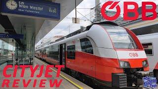 MY FAVOURITE EUROPEAN REGIONAL TRAIN  ÖBB CITYJET REVIEW  AUSTRIAN TRAIN TRIP REPORT