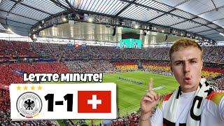 TOR in letzter SEKUNDE DEUTSCHLAND vs SCHWEIZ 11 Stadion Vlog  Füllkrug trifft Euro 2024