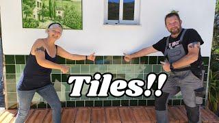 Tiling an Outside Wall and a Homestead Tidy Up. 204