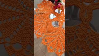  Centro de Mesa Júlia  vídeo aula disponível no nosso canal  #crochet #croche #youtubeshorts