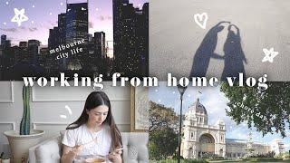 melbourne city life vlog  working from home life updates & making pasta 