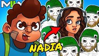 Playing Search And Destroy with NADIA to see if she HACKS