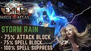 PoE 3.24 - Unbreakable Storm Rain build - Path of Exile Necropolis