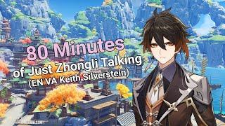 80 Minutes of Just Zhongli Talking EN VA Keith Silverstein