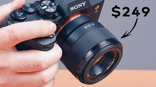 Every Beginner NEEDS this Lens  Sony 50mm 1.8 Review