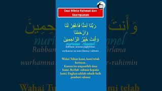 Doa minta rahmat dan keampunan Allah  #nurimanchannel #doa #doaharian #shorts