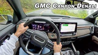 2023 GMC Canyon Denali - Driving The Luxury Mid Size Pickup POV Binaural Audio