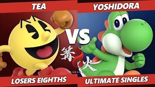 Kagaribi 5 Top 8 - Tea Pac-Man Vs. Yoshidora Yoshi SSBU Smash Ultimate