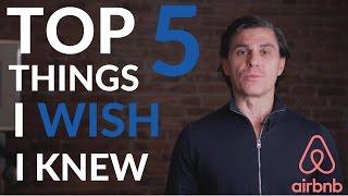 Airbnb Hosting Tips TOP 5 THINGS I WISH I KNEW WHEN STARTING OUT