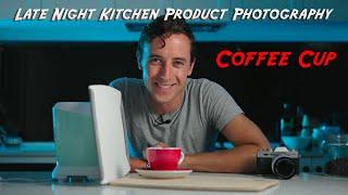 Late Night Kitchen Product Photography Coffee Cup