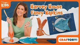 Craftory Harvey House Fancy Napkins  PragerU Kids