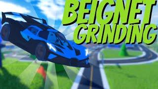 GRINDING WITH THE BEIGNET  Roblox Jailbreak