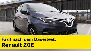 Renault ZOE im Dauertest 2021 - Resümee  ÖAMTC auto touring