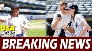 Caitlin Clark rocks Yankees jersey hangs with Aaron Judge in The Bronx during Olympic break