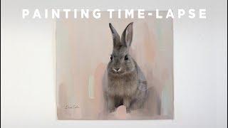 OIL PAINTING TIME-LAPSE  Bunny