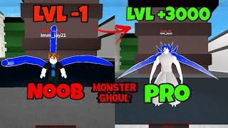 Monster Ghoul TimeLapse Leveling Up Ghoul - Noob To Pro