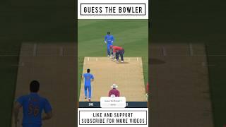 Guess the Bowler   Real Cricket 24 #shorts