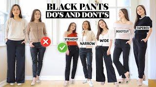 You will NEVER look basic again in your black pants