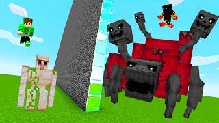 Trolei INIMIGO na BATALHA DE MOBS do MINECRAFT