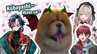 kobayashi kaiseis chowchow-dragon inspires lauren and ririmu to get a dog #にじGTANIJISANJI