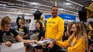 Missouri Western Athletes interact with the community