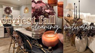 2023 COZY FALL CLEAN WITH ME  COZY FALL CLEANING MOTIVATION  NEW HOUSE IDEAS