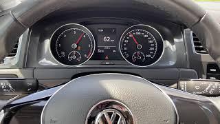 VW Golf 7 1.6 TDI 115hp acceleration 0-100