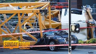 Crane Collapses Into Seattle Traffic Killing 4  Sunday TODAY