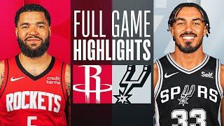 Game Recap Rockets 103 Spurs 101