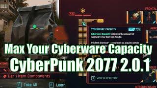 PATCHED*Update 2.1*Unlimited Cyberware Capacity Shards - Cyberpunk 2077 Phantom Liberty
