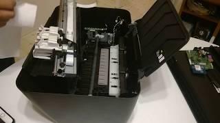 Printer HP Deskjet 2545 - Clean-up and Install jnk tank