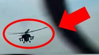 Russia Deploys Huge Helicopter Against Ukrainian Drone as Payback - Caught on Camera