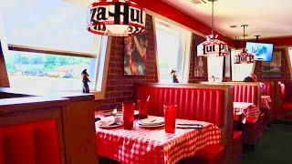 Pizza Hut Classic Throwback 80s Restaurant  Scenic Smoky Mountains Day - Fontana Dam & Waterfalls