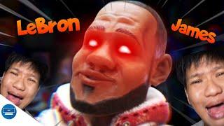 JANGAN BIARKAN DIA MASUK RUMAHMU Lebron James INDO Game Horror Kocak Iklan Sprite