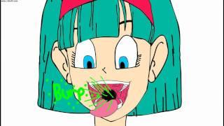 bulma swallows frogs VORE