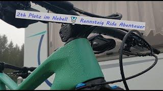 Erfolgreich im Nebel 2. Platz beim Rennsteig Ride  Vanlife & MTB Abenteuer