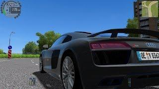 City Car Driving 1.5.6 Audi R8 V10 Plus 2017 276mph TrackIR 4 Pro 1080P