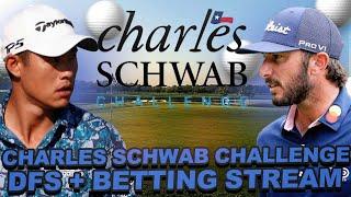 2024 Charles Schwab Challenge Livestream  Draftkings DFS Outrights Prize Picks + Underdog Props