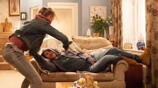 Coronation Street - Maddie Heath Punches Tim Metcalfe 24th January 2014 Episode 2