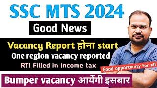 SSC MTS 2024  good news vacancy report होना start  one region vacancy reported  bumper vacancy