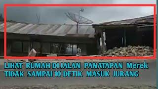 RUMAH DI PINGGIR JALAN PANATAPAN MASUK JURANG