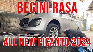 REVIEW SETELAH PEREMAJAAN KAKI-KAKI MOBIL  Serasa All New Picanto 2024 ?