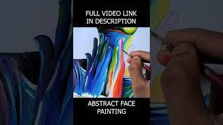 abstract FACE painting #short