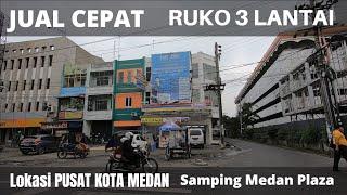 Jual Ruko Pusat Kota Medan Jl. Iskandar MudaGatot Subroto Medan