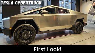 First Look at the NEW Tesla Cybertruck  Interior & Exterior  4K