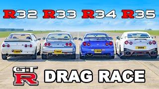 EVERY Nissan GT-R DRAG RACE