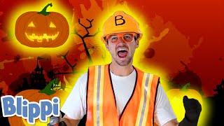 BLIPPI - Halloween Song  Learn  ABC 123 Moonbug Kids  Fun Cartoons  Learning Rhymes