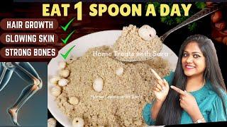 Just Eat 1 Spoon daily for Hair Growth Skin Glow Strong Bones  Healthy Diet Recipe