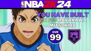 BEST REBOUNDING BUILD???  NBA 2K24 MITSUHIRO HAYAKAWA BUILD  KUROKO NO BASKET 2K24